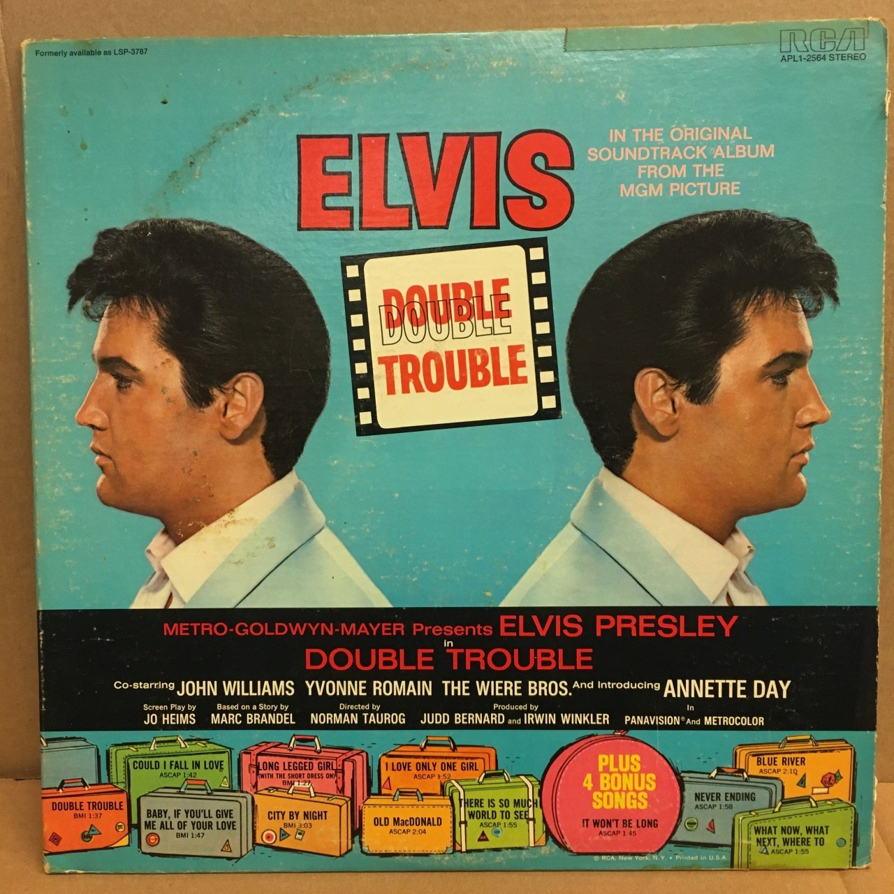 ELVIS PRESLEY - DOUBLE TOUBLE SOUNDTRACK 2.EL PLAK