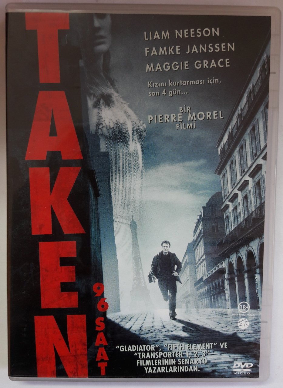 96 SAAT - TAKEN - LIAM NEESON - DVD 2.EL