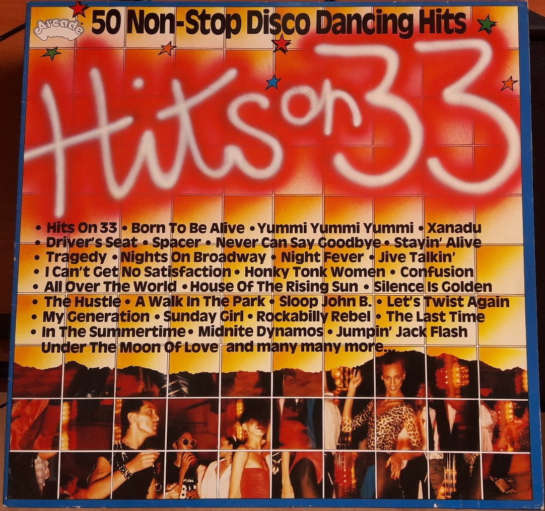 50 NON-STOP DISCO DANCING HITS BY SWEET POWER HITS ON 33 - PLAK 2.EL