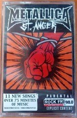 METALLICA - ST. ANGER KASET SIFIR