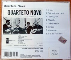 QUARTETO NOVO - QUARTETO NOVO (1967) 2008 REISSUE / BOSSA NOVA CD 2.EL