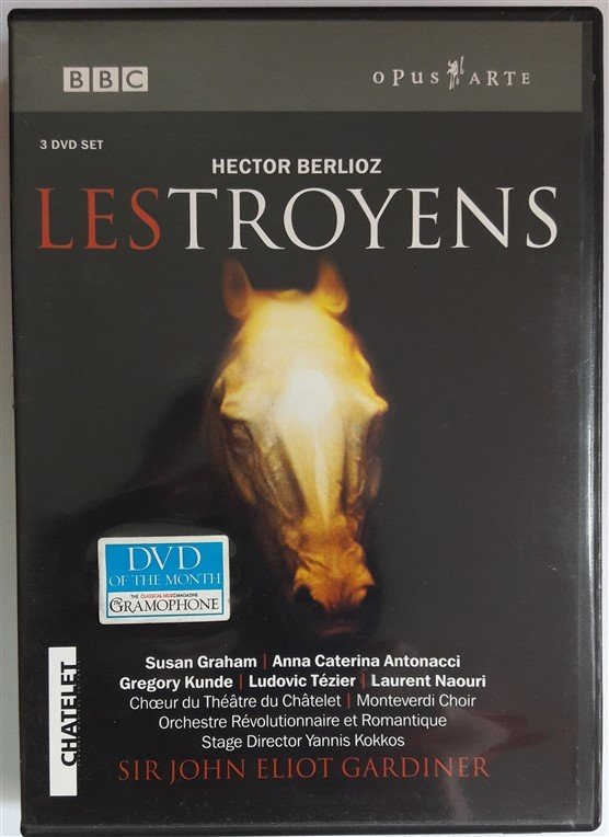BERLIOZ: LES TROYENS - SUSAN GRAHAM - JOHN ELIOT GARDINER - 3DVD 2.EL