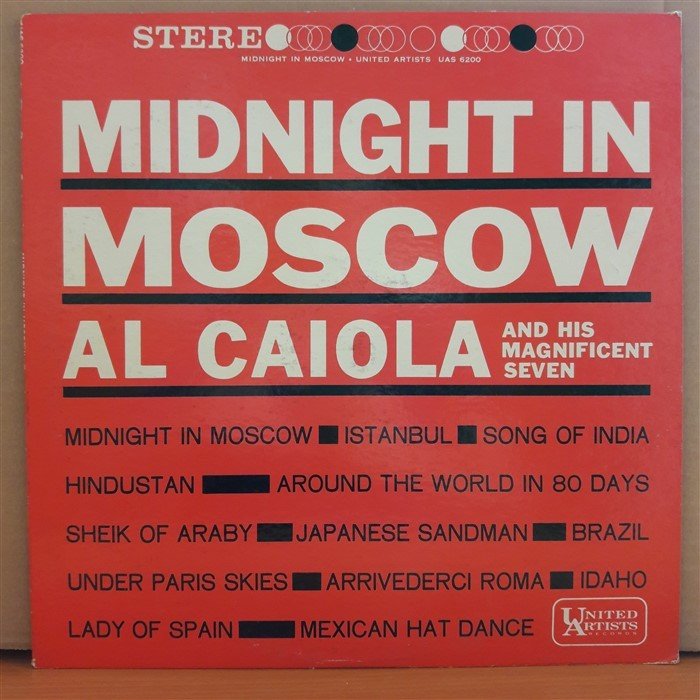 MIDNIGHT IN MOSCOW - AL CAIOLA - LP 2.EL PLAK