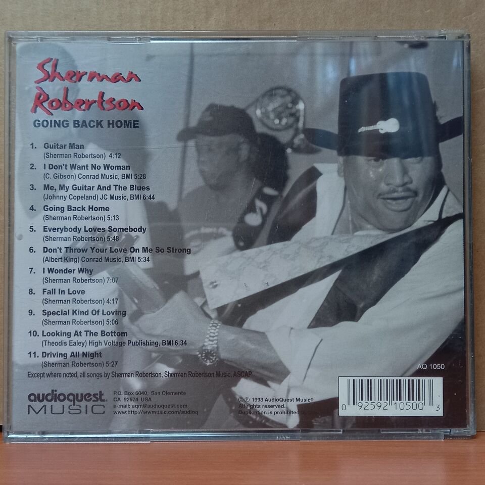 SHERMAN ROBERTSON – GOING BACK HOME (1998) - CD 2.EL