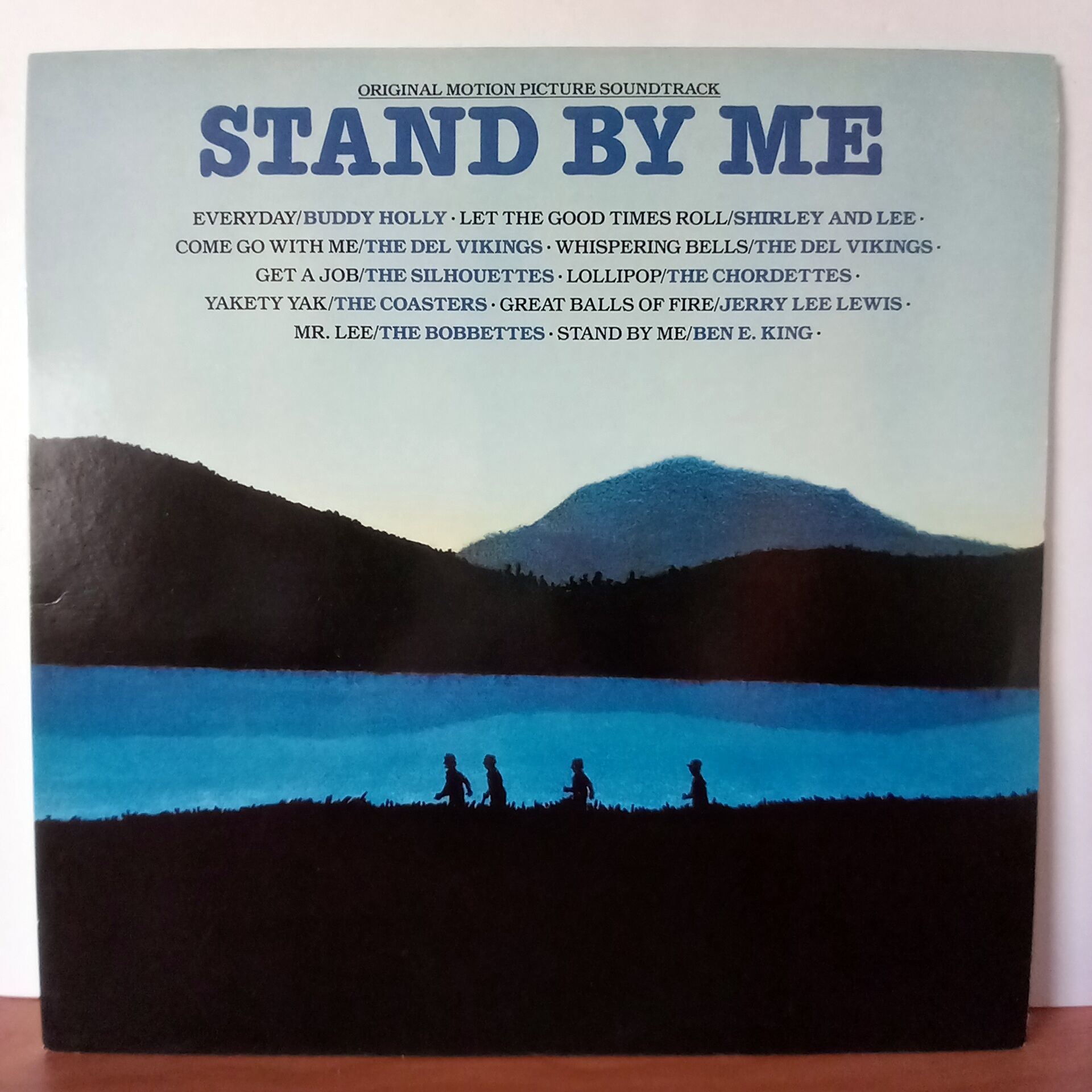 VARIOUS – STAND BY ME ORIGINAL MOTION PICTURE SOUNDTRACK / BUDDY HOLLY, THE DEL VIKINGS, BEN E. KING, THE COASTERS, THE CHORDETTES (1986) - LP 2.EL PLAK