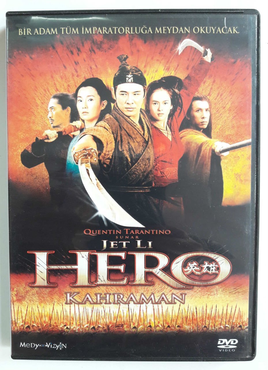 HERO - KAHRAMAN - JET LI DVD - 2.EL