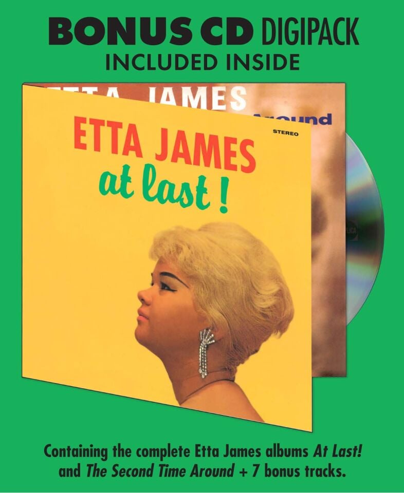 ETTA JAMES - AT LAST (1960) - LP 180GR 2020 +BONUS CD EDITION SIFIR PLAK