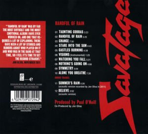 SAVATAGE – HANDFUL OF RAIN (1994) DIGIPAK CD SIFIR
