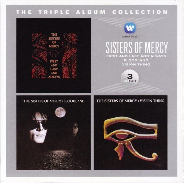 SISTERS OF MERCY – THE TRIPLE ALBUM COLLECTION (2012) - 3CD BOX SET AMBALAJINDA SIFIR