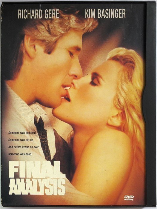 FINAL ANALYSIS - RICHARD GERE - KIM BASINGER - SNAPCASE DVD 2.EL