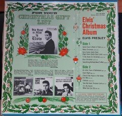 ELVIS PRESLEY - ELVIS' CHRISTMAS ALBUM SINGS CHRISTMAS SONGS - 2.EL PLAK