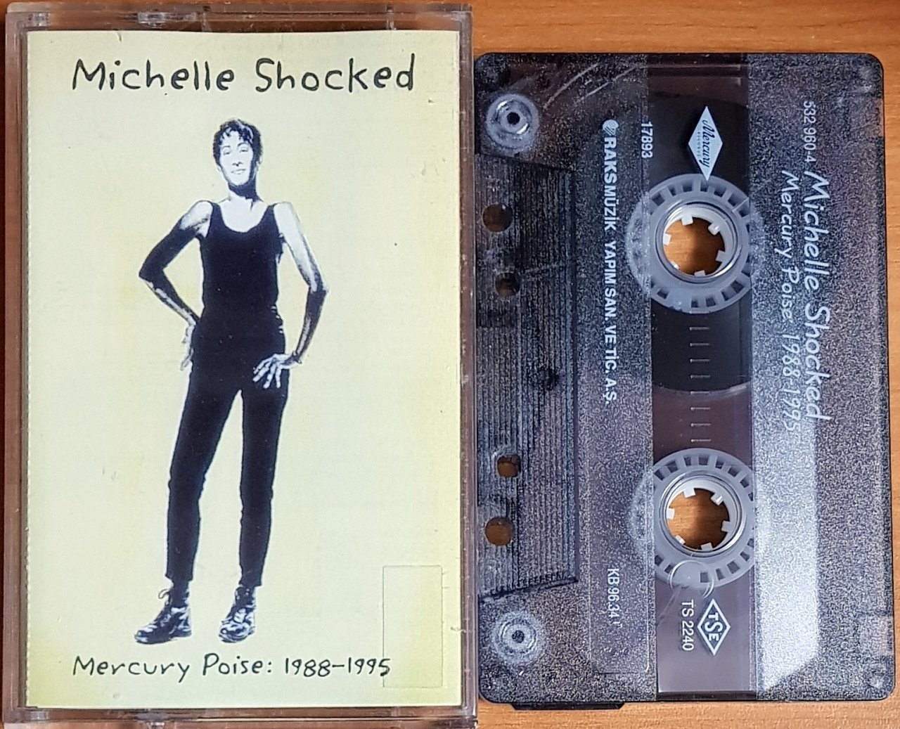 MICHELLE SHOCKED - MERCURY POISE: 1988-1995 (1996) RAKS KASET 2.EL