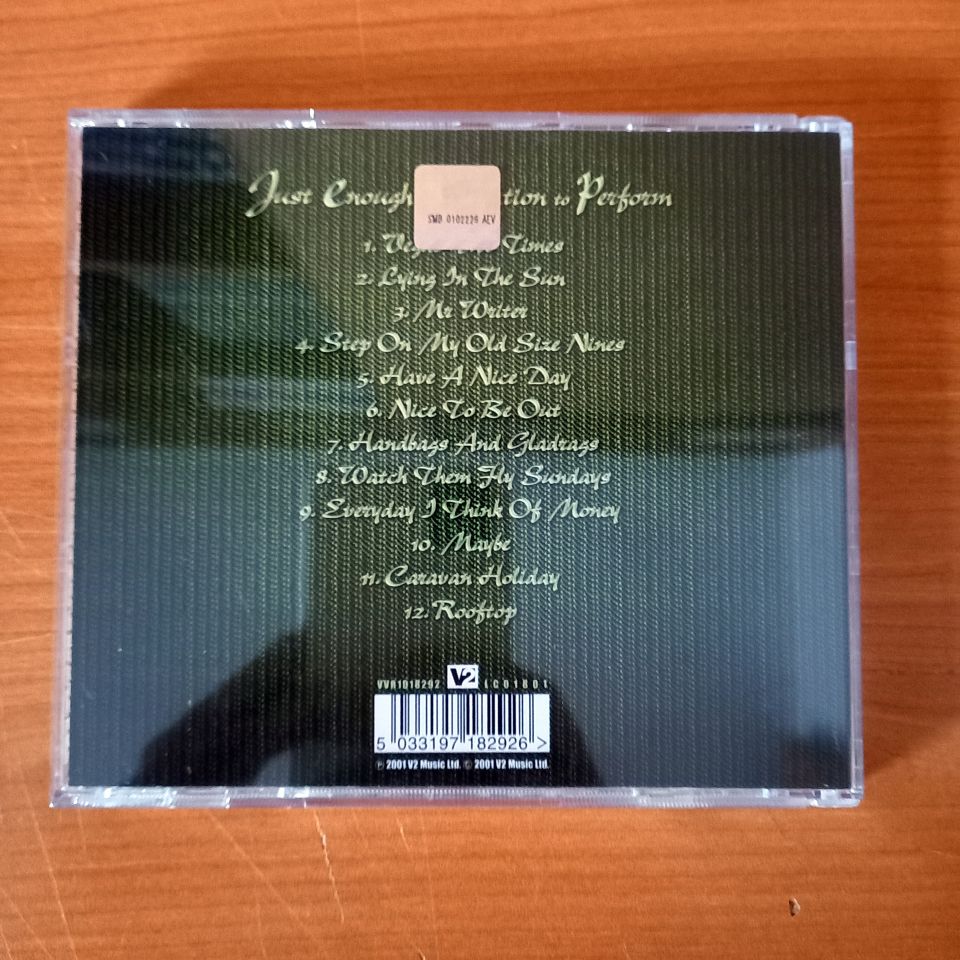 STEREOPHONICS – JUST ENOUGH EDUCATION TO PERFORM (2001) - CD 2.EL