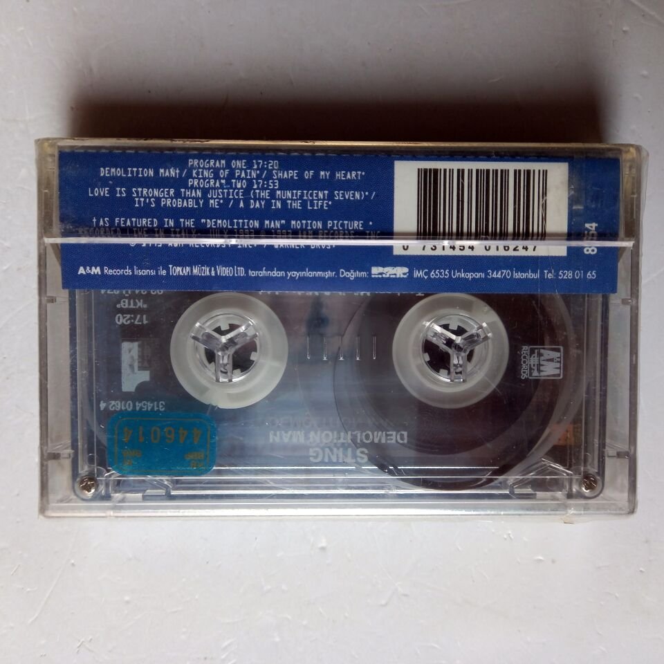STING – DEMOLITION MAN (1993) - KASET SIFIR