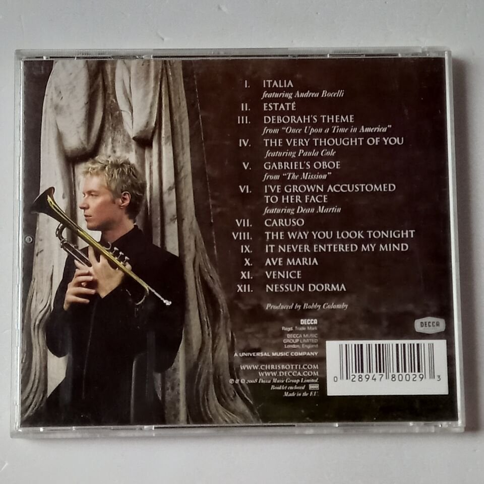 CHRIS BOTTI – ITALIA (2008) - CD 2.EL