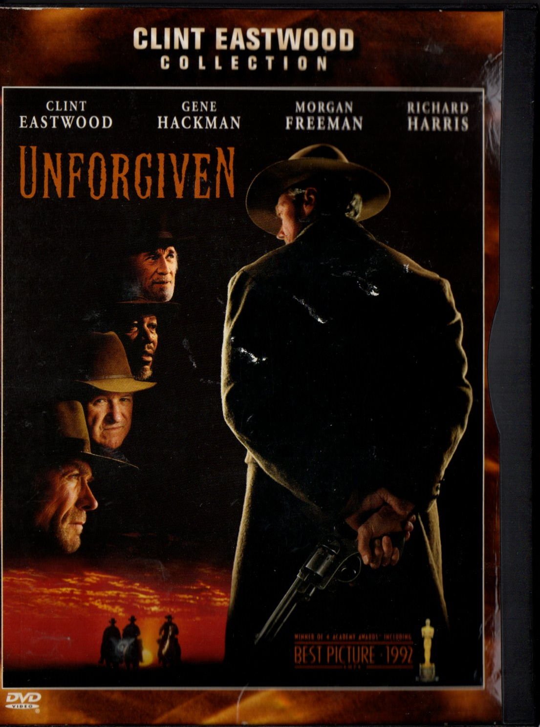 UNFORGIVEN - CLINT EASTWOOD - SNAPCASE DVD 1.BÖLGE 2.EL