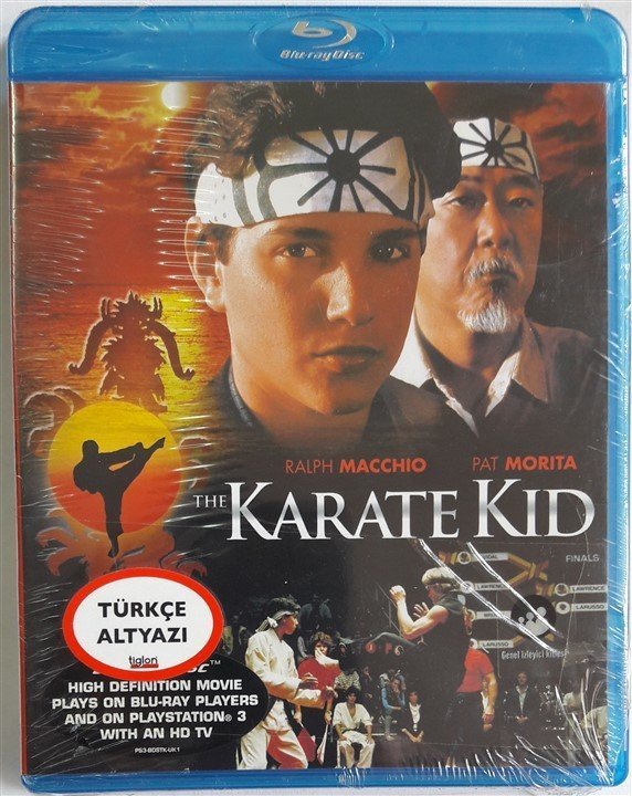 THE KARATE KID - RALPH MACCHIO - NORIYUKI MORITA - BLU-RAY SIFIR
