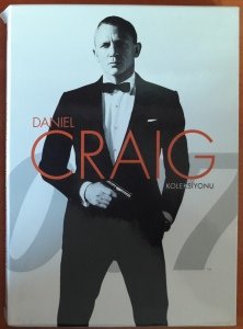 007 JAMES BOND DANIEL CRAIG KOLEKSİYONU CASINO RAYALE - QUANTUM OF SOLACE - SKYFALL - 3DVD 2.EL