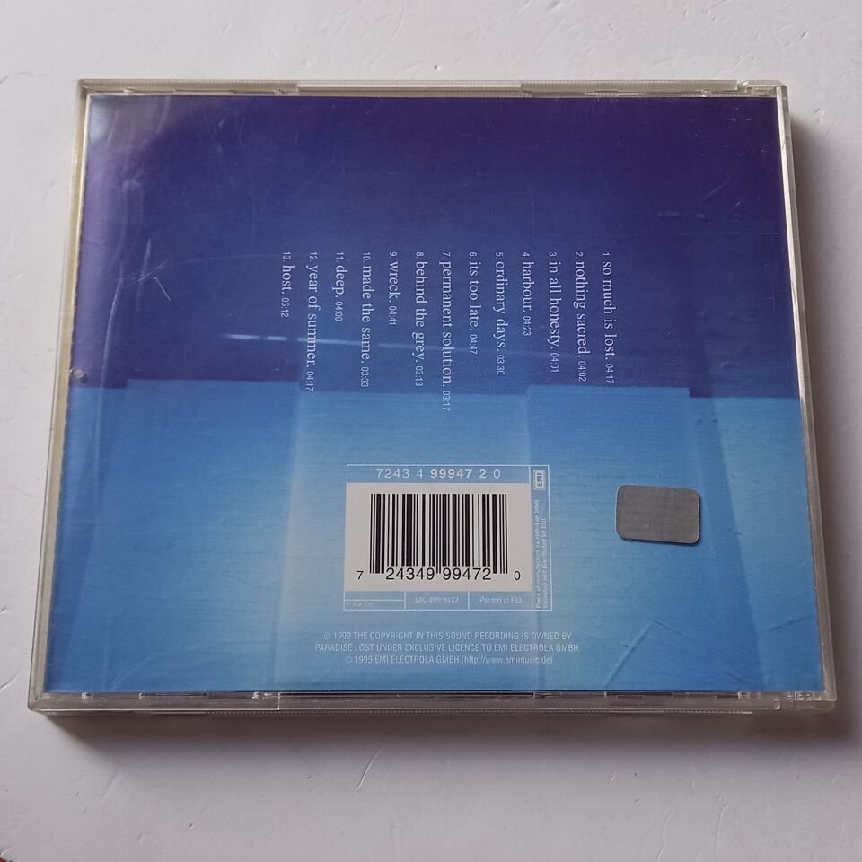 PARADISE LOST – HOST (1999) - CD 2.EL