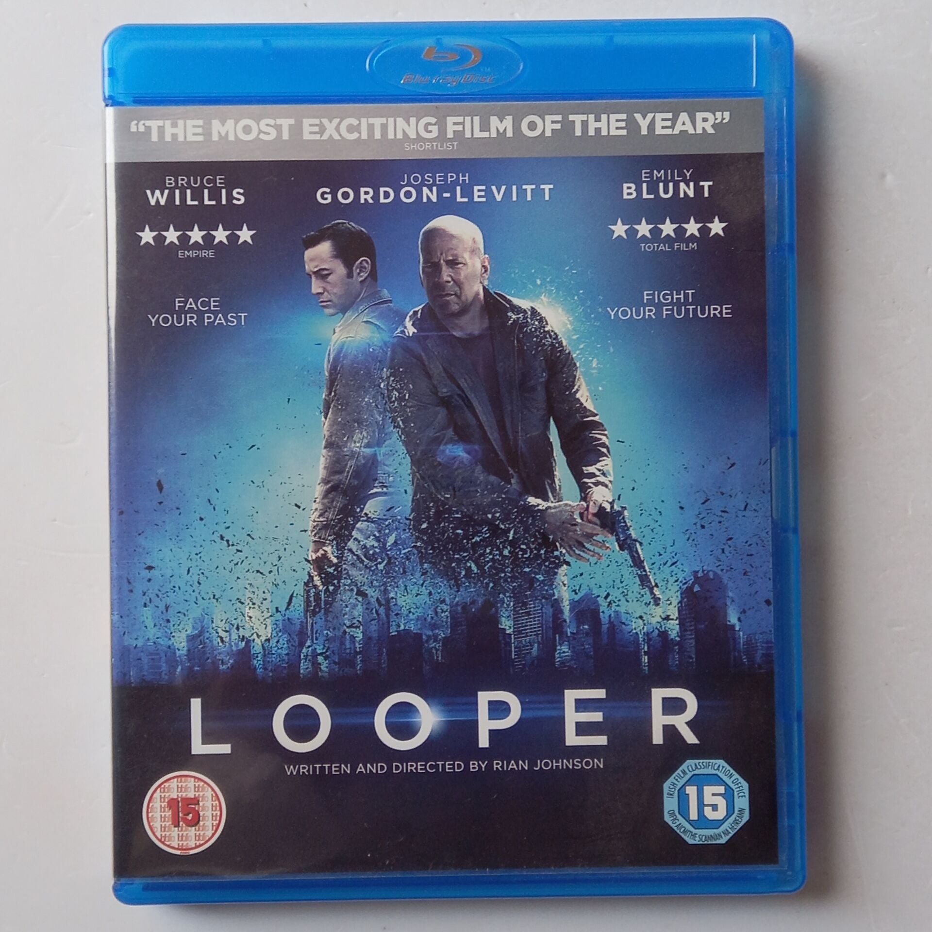LOOPER - JOSEPH GORDON-LEVITT, BRUCE WILLIS, EMILY BLUNT - BLU-RAY 2.EL