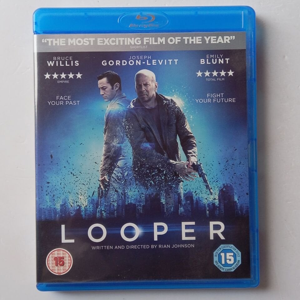 LOOPER - JOSEPH GORDON-LEVITT, BRUCE WILLIS, EMILY BLUNT - BLU-RAY 2.EL