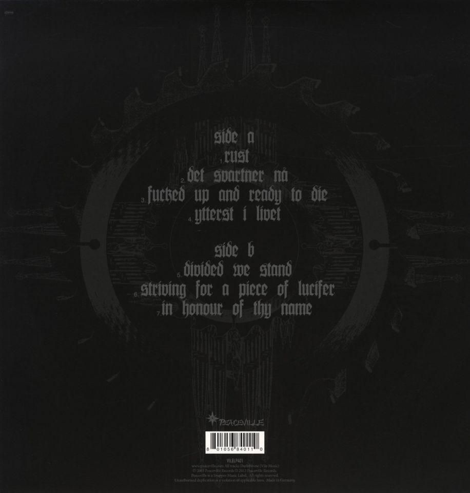 DARKTHRONE - HATE THEM (2003) - LP BLACK METAL SIFIR PLAK