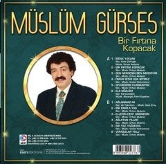 MÜSLÜM GÜRSES - BİR FIRTINA KOPACAK (1989) - LP 2020 BASKI PLAK SIFIR