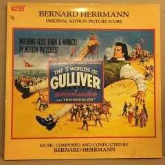 THE 3 WORLDS OF GULLIVER SOUNDTRACK BERNARD HERRMANN 1985 2.EL PLAK