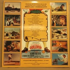 THE 3 WORLDS OF GULLIVER SOUNDTRACK BERNARD HERRMANN 1985 2.EL PLAK