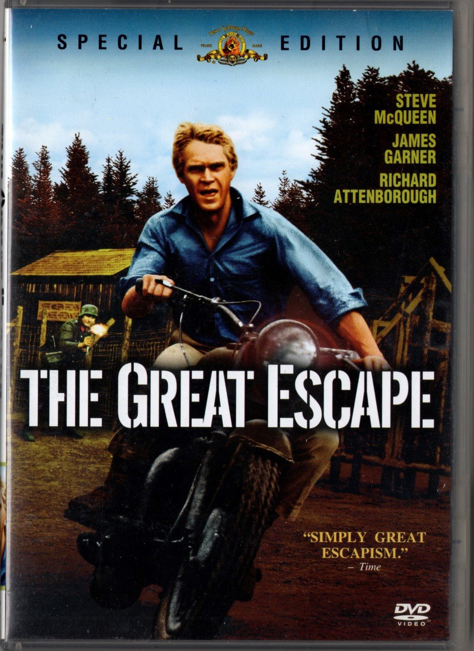 THE GREAT ESCAPE - BÜYÜK FİRAR - STEVE McQUEEN - DVD 2.EL