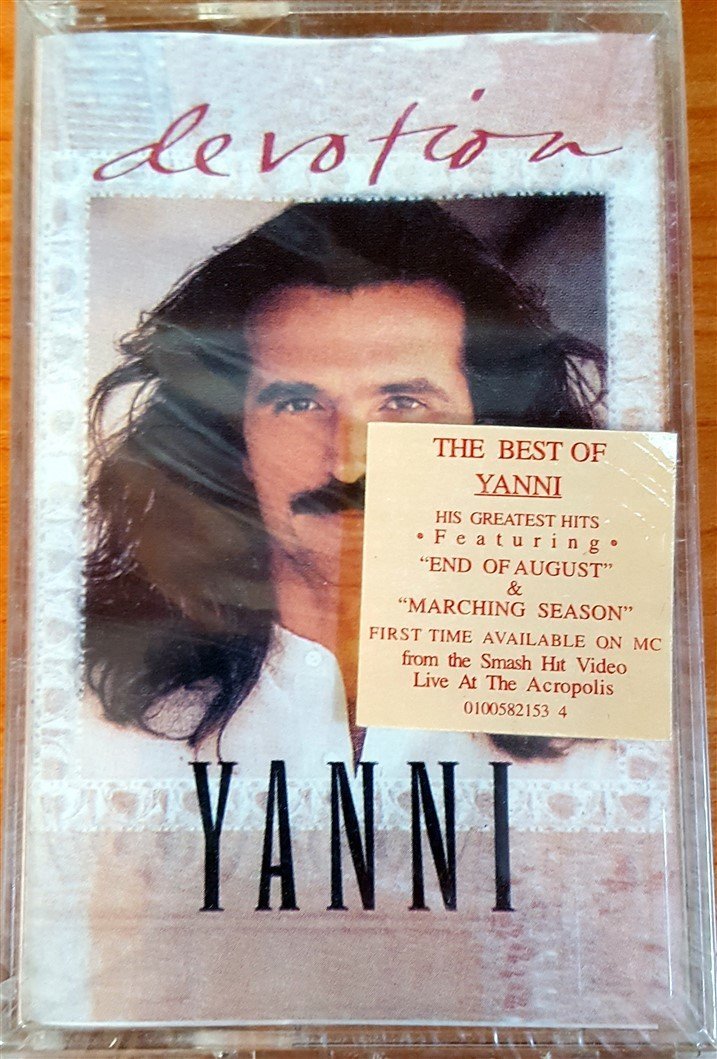 YANNI - DEVOTION: THE BEST OF YANNI (1997) BMG CASSETTE MADE IN TURKEY ''NEW''
