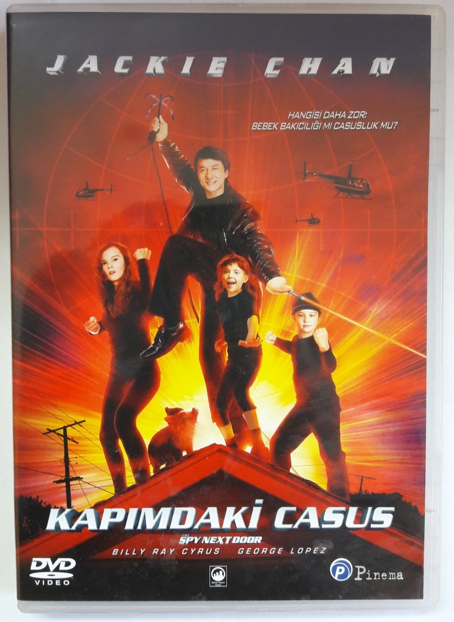 KAPIMDAKİ CASUS - THE SPY NEXT DOOR - JACKIE CHAN - DVD 2.EL