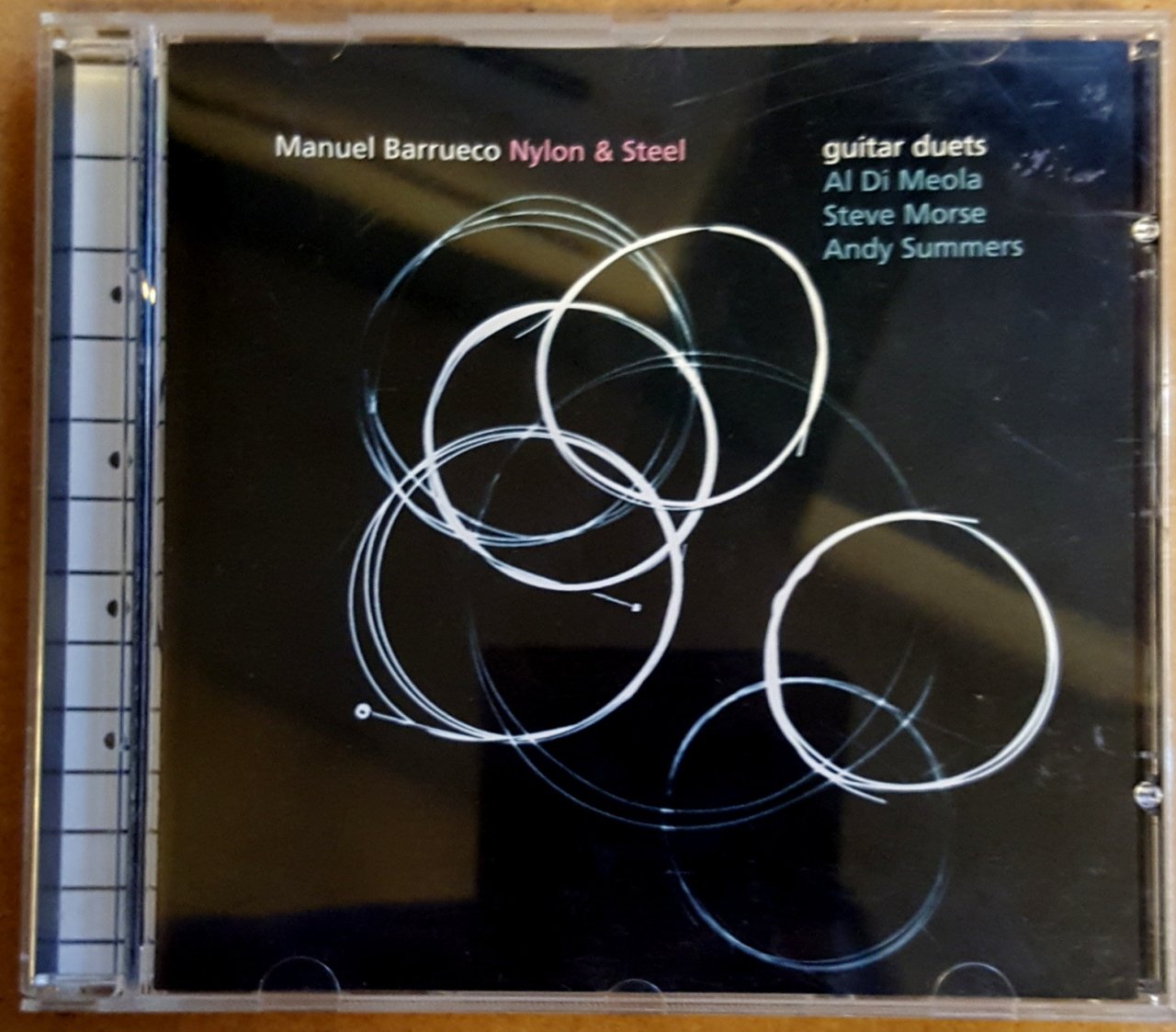 MANUEL BARRUECO (2001) NYLON & STEEL CD feat. AL DI MEOLA STEVE MORSE ANDY SUMMERS JAZZ FUSION 2.ELCD JAZZ FUSION 2.EL