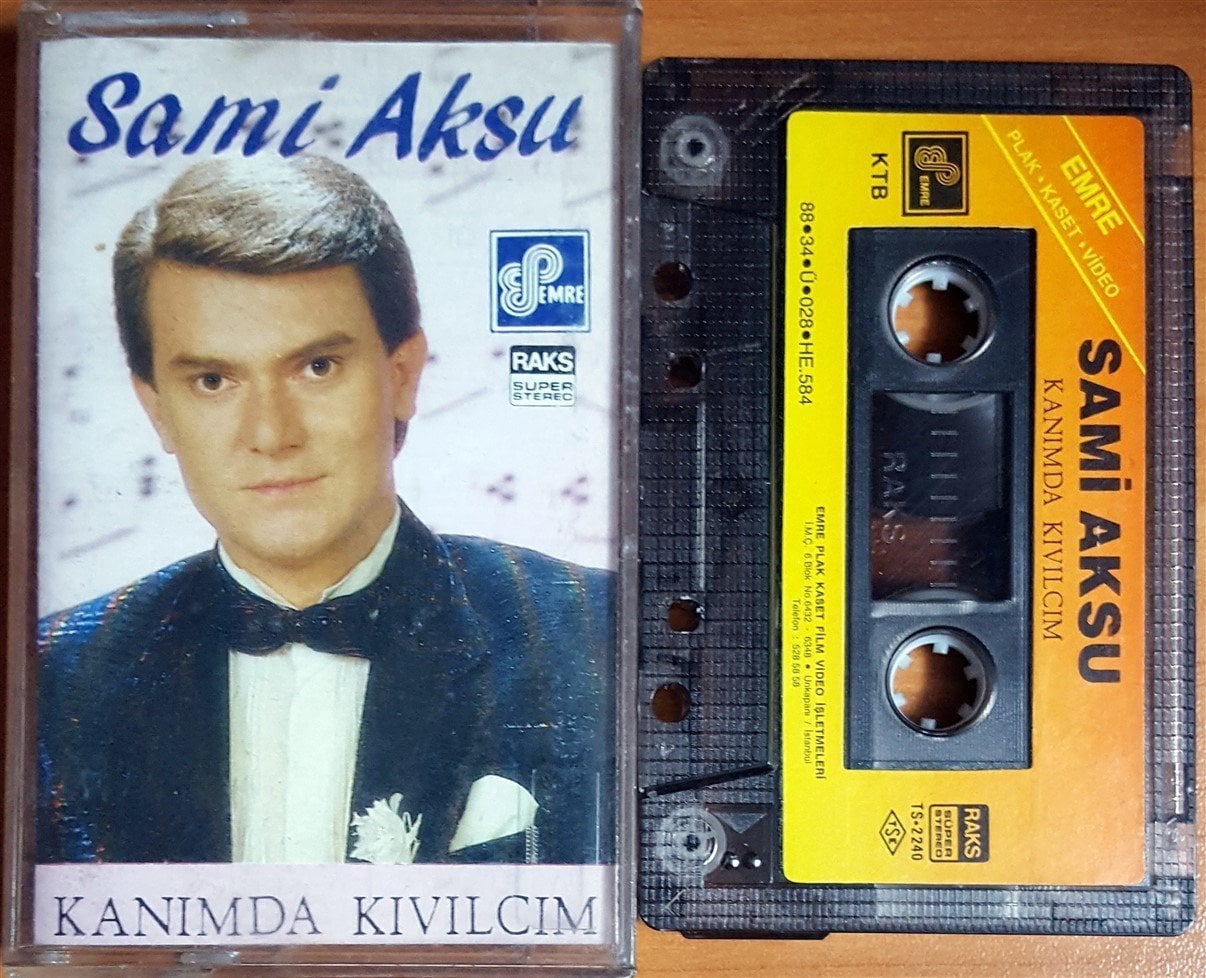 SAMİ AKSU - KANIMDA KIVILCIM (1988) EMRE KASET 2.EL