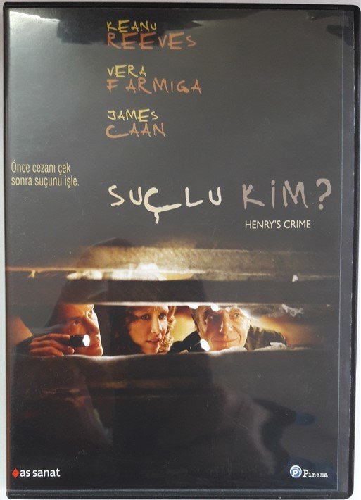 SUÇLU KİM? - HENRY'S CRIME - KEANU REEVES - JAMES CAAN - DVD 2.EL