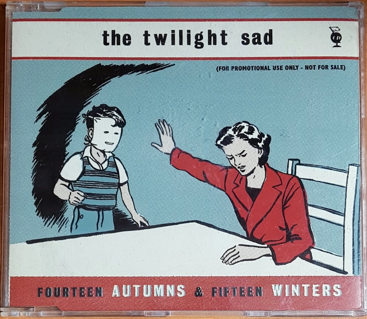 THE TWILIGHT SAD - FOURTEEN AUTUMNS & FIFTEEN WINTERS (2007) FATCAT RECORDS PROMO CD 2.EL