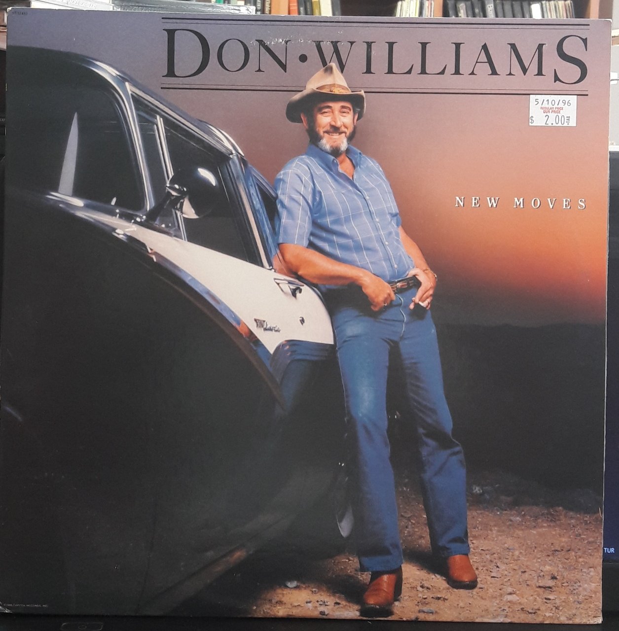 DON WILLIAMS - NEW MOVES (1986) - PLAK 2.EL