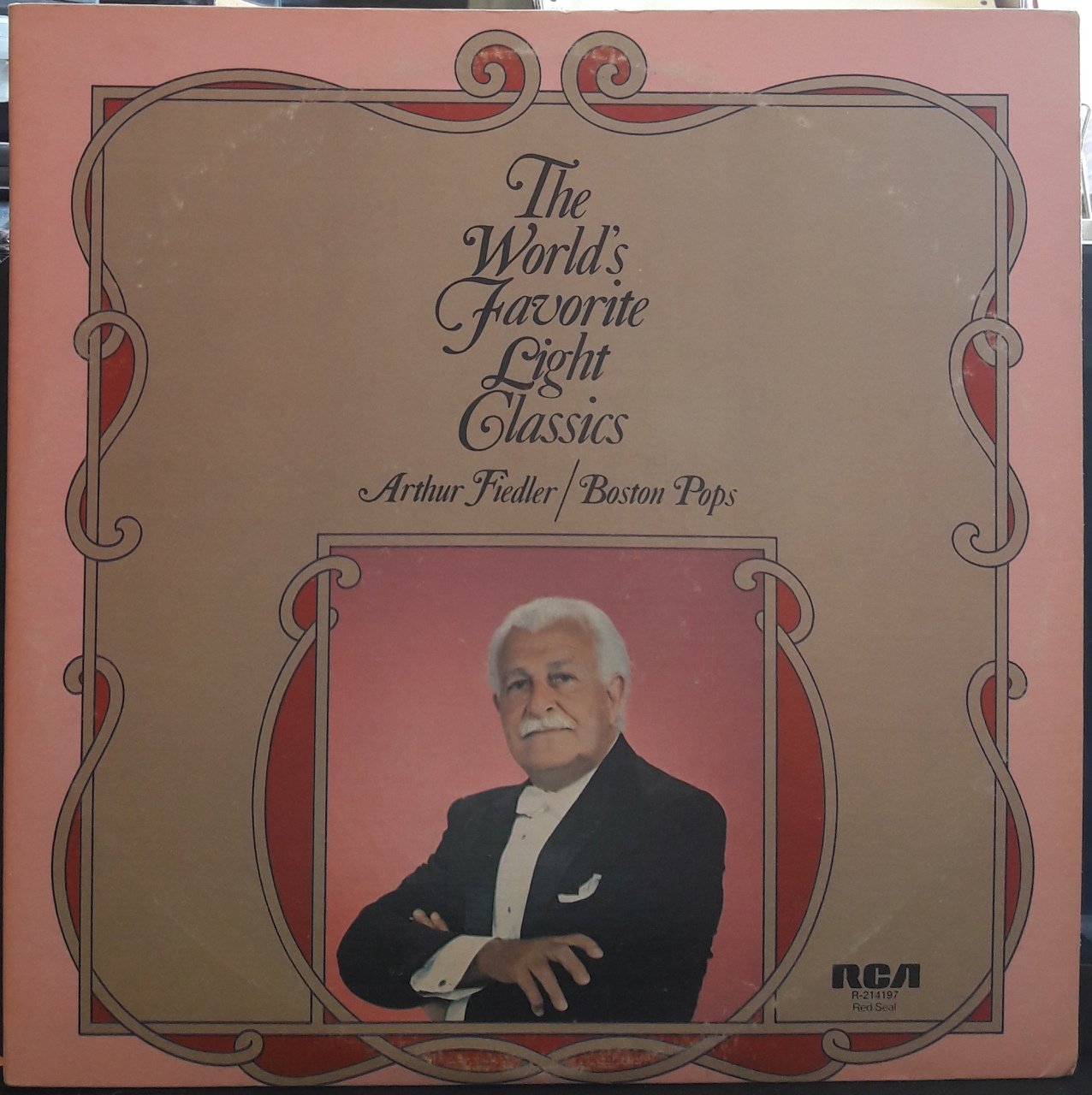 THE WORLD'S FAVORITE LIGHT CLASSICS - ARTHUR FIDLER BOSTON POPS (1972) - 2PLAK 2.EL