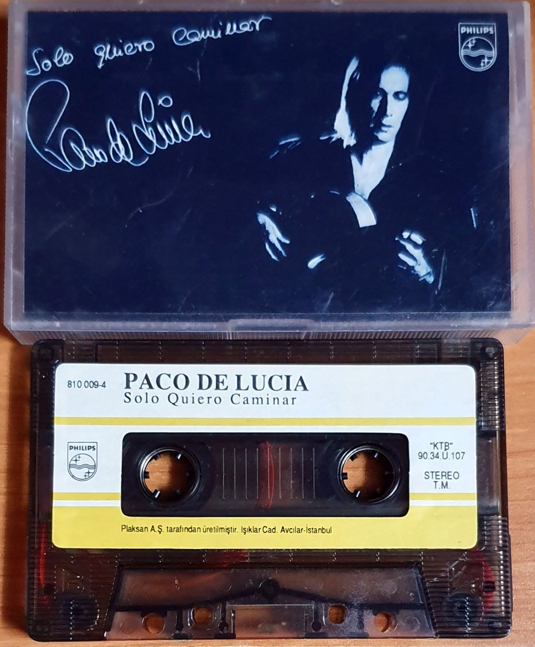 PACO DE LUCIA - SOLO QUIERO CAMINAR (1990) - KASET PLAKSAN 2.EL