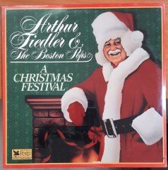 A CHRISTMAS FESTIVAL - ARTHUR FIEDLER (1988) - DÖNEM BASKISI PLAK SIFIR