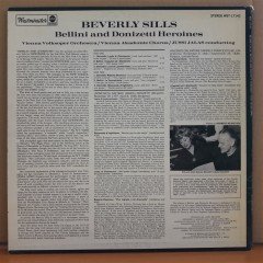 BEVERLY SILLS - BELLINI AND DONIZETTI HEROINES, JUSSI JALAS - LP 2.EL PLAK