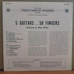 5 GUITARS, 50 FINGERS - MARK WHITE - LP 2.EL PLAK