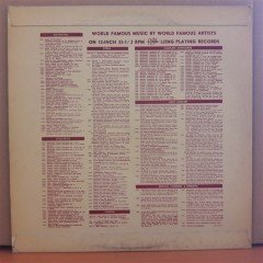 JAN PEERCE, MARIAN ANDERSON - RECITAL - LP 2.EL PLAK
