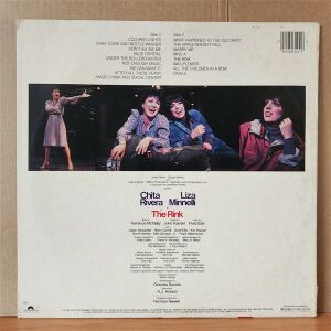 THE RINK: A NEW MUSICAL / ORIGINAL BROADWAY CAST / LIZA MINNELLI, CHITA RIVERA (1984) - LP 2.EL PLAK