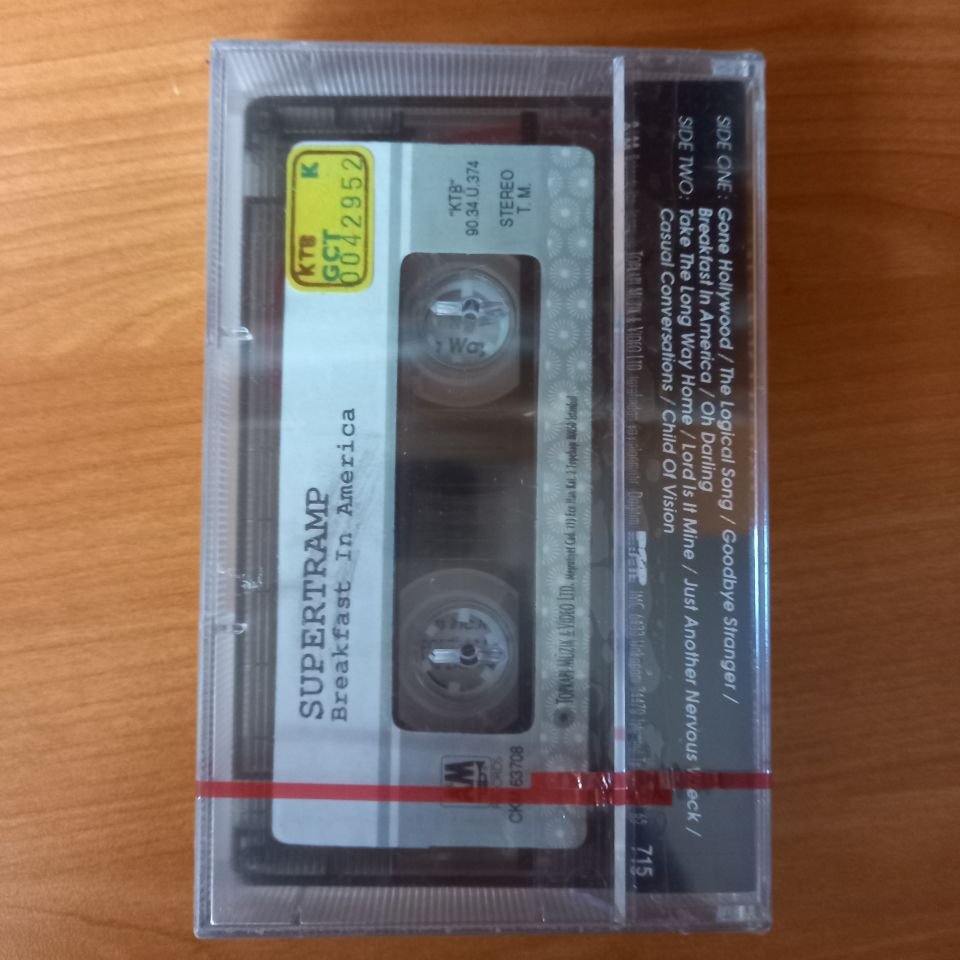 SUPERTRAMP - BREAKFAST IN AMERICA (1990) - KASET AMBALAJINDA SIFIR