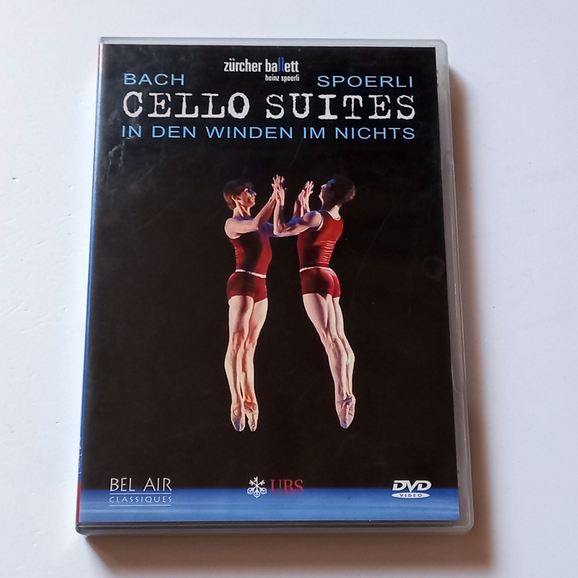 BACH / SPOERLI - CELLO SUITES - ZÜRCHER BALLETT - DVD 2.EL