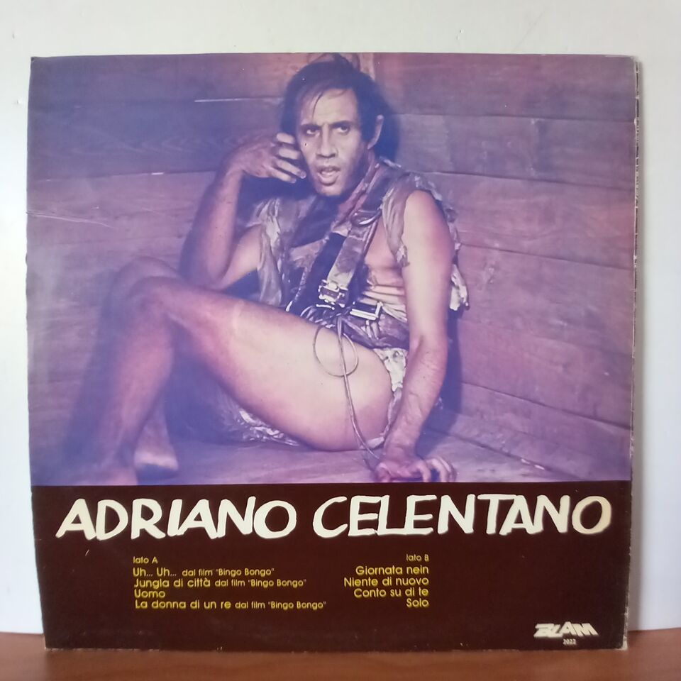ADRIANO CELENTANO – UH…UH… (1982) - LP YERLİ BASKI 2.EL PLAK
