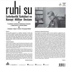 RUHİ SU - SEFERBERLİK TÜRKÜLERİ VE KUVAYİ MİLLİYE DESTANI - LP 2020 BASKI PLAK SIFIR