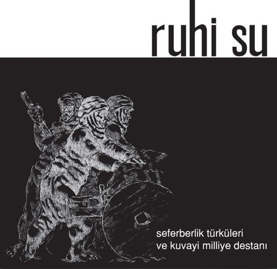 RUHİ SU - SEFERBERLİK TÜRKÜLERİ VE KUVAYİ MİLLİYE DESTANI - LP 2020 BASKI PLAK SIFIR