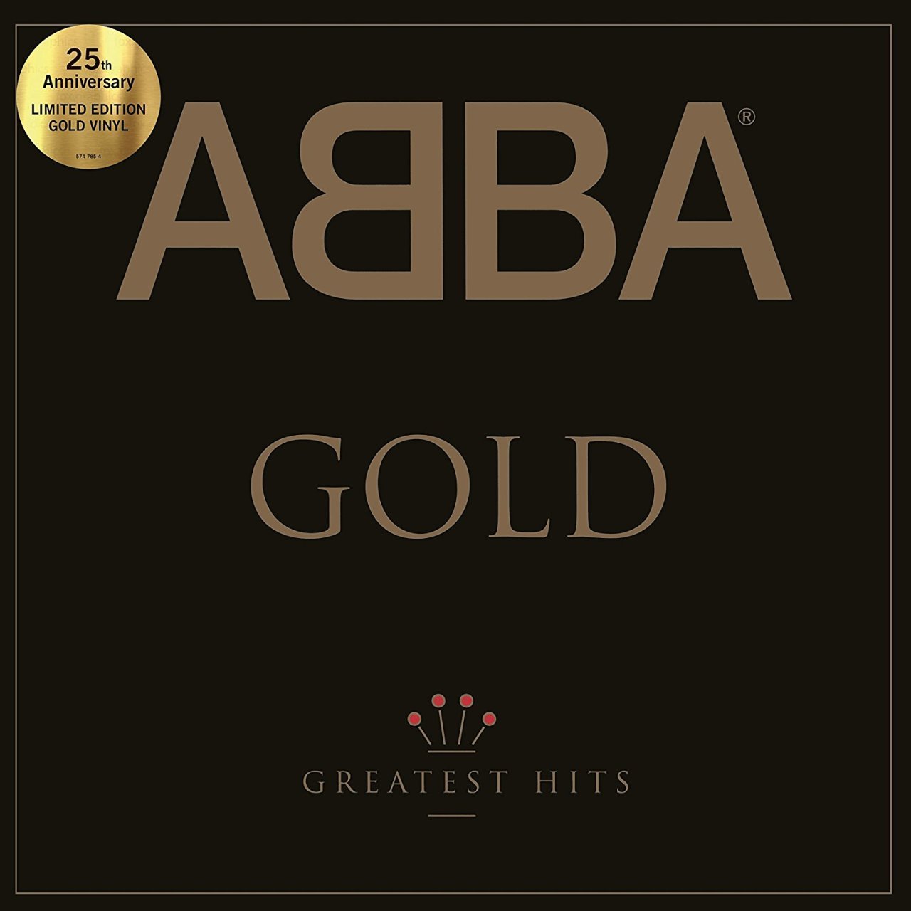 ABBA - GOLD GREATEST HITS - 2LP 2017 180GR LTD EDT GOLD COLOURED SIFIR PLAK